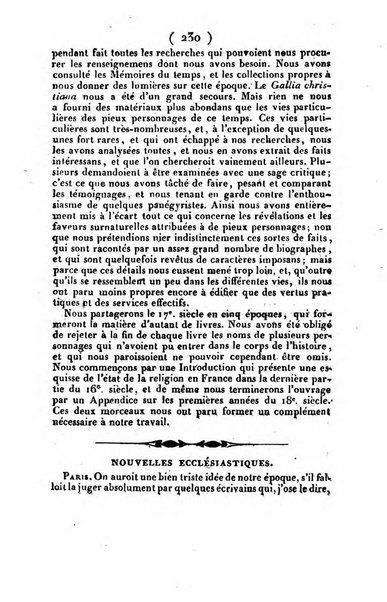 L'ami de la religion et du roi journal ecclesiastique, politique et litteraire