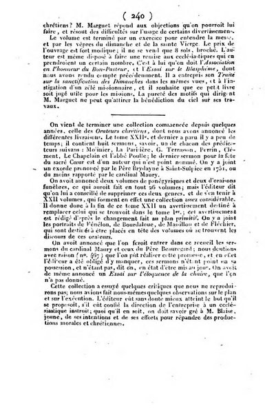 L'ami de la religion et du roi journal ecclesiastique, politique et litteraire