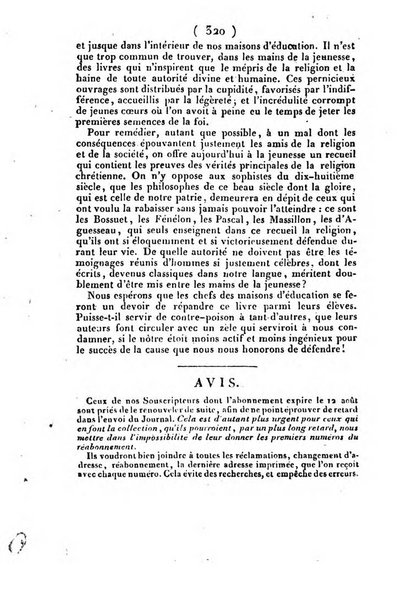 L'ami de la religion et du roi journal ecclesiastique, politique et litteraire