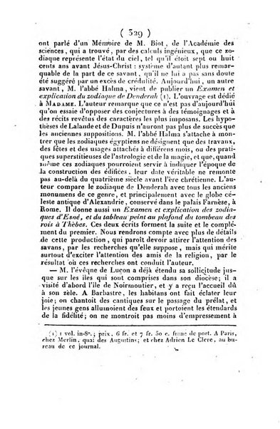 L'ami de la religion et du roi journal ecclesiastique, politique et litteraire