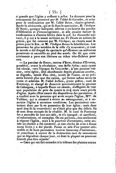 L'ami de la religion et du roi journal ecclesiastique, politique et litteraire