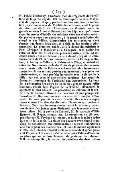 L'ami de la religion et du roi journal ecclesiastique, politique et litteraire