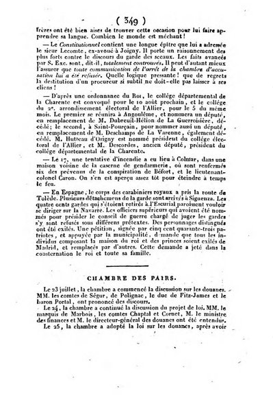 L'ami de la religion et du roi journal ecclesiastique, politique et litteraire