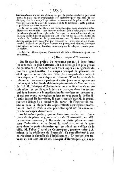 L'ami de la religion et du roi journal ecclesiastique, politique et litteraire