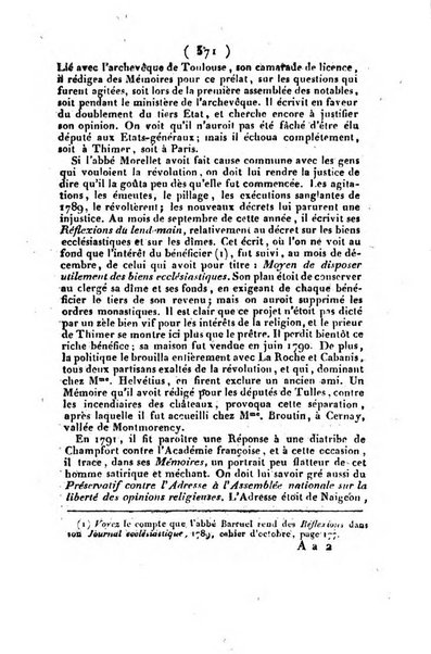 L'ami de la religion et du roi journal ecclesiastique, politique et litteraire