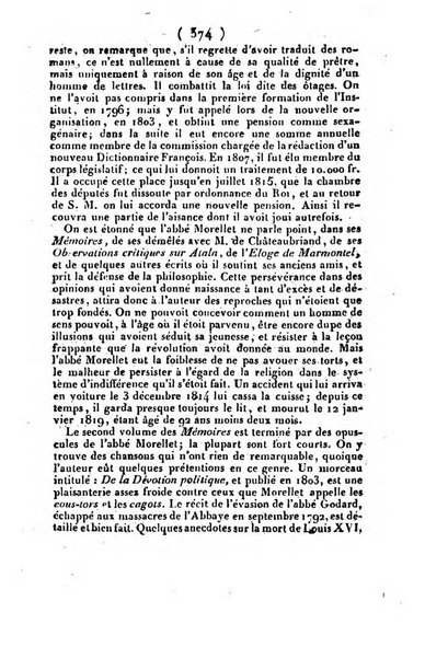 L'ami de la religion et du roi journal ecclesiastique, politique et litteraire