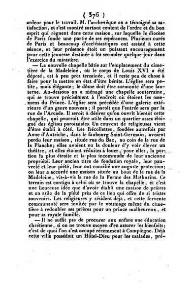 L'ami de la religion et du roi journal ecclesiastique, politique et litteraire