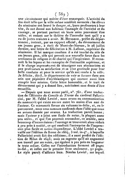 L'ami de la religion et du roi journal ecclesiastique, politique et litteraire