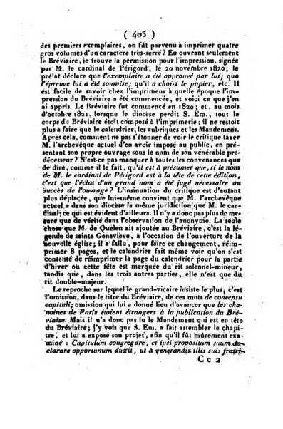 L'ami de la religion et du roi journal ecclesiastique, politique et litteraire