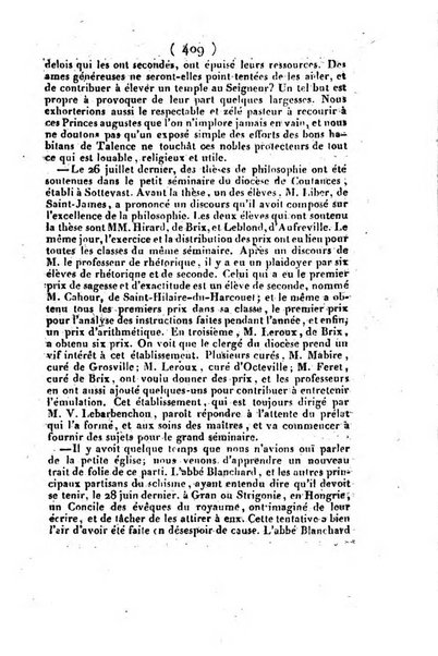 L'ami de la religion et du roi journal ecclesiastique, politique et litteraire