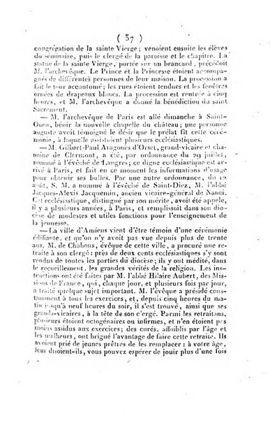 L'ami de la religion et du roi journal ecclesiastique, politique et litteraire