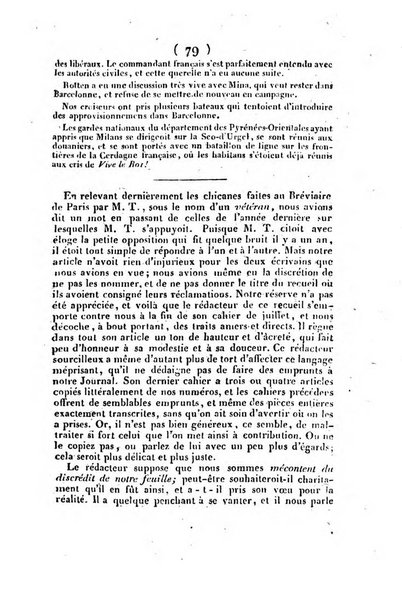 L'ami de la religion et du roi journal ecclesiastique, politique et litteraire