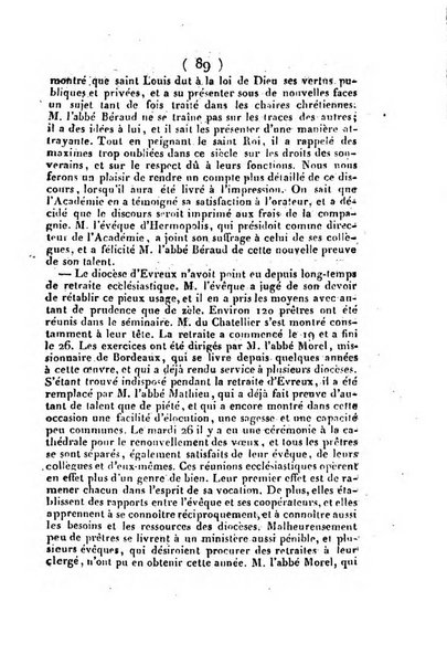 L'ami de la religion et du roi journal ecclesiastique, politique et litteraire