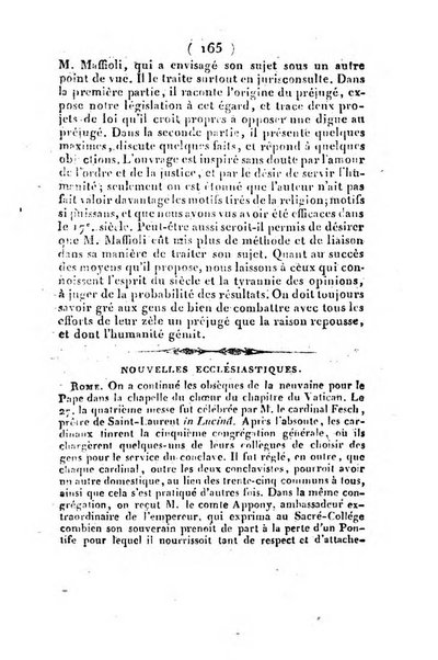 L'ami de la religion et du roi journal ecclesiastique, politique et litteraire