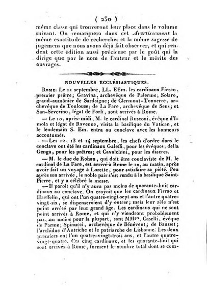 L'ami de la religion et du roi journal ecclesiastique, politique et litteraire