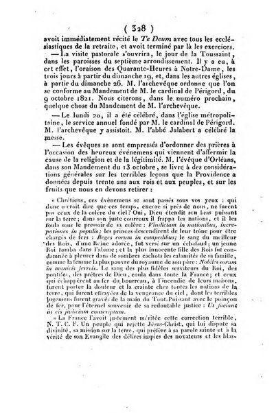 L'ami de la religion et du roi journal ecclesiastique, politique et litteraire