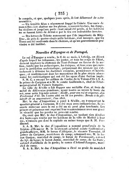 L'ami de la religion et du roi journal ecclesiastique, politique et litteraire