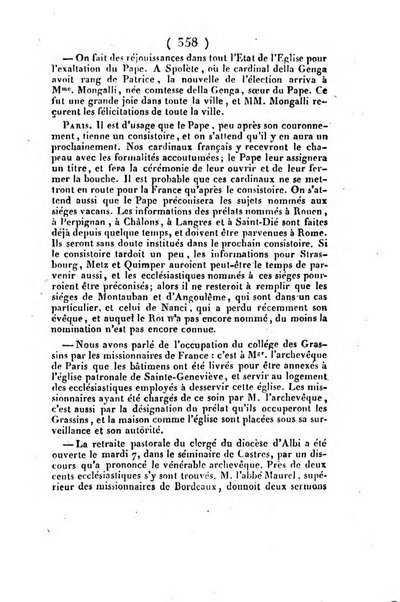 L'ami de la religion et du roi journal ecclesiastique, politique et litteraire