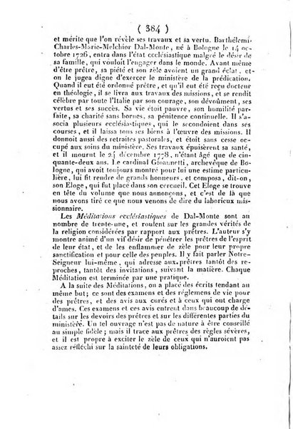 L'ami de la religion et du roi journal ecclesiastique, politique et litteraire