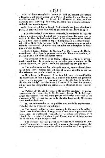 L'ami de la religion et du roi journal ecclesiastique, politique et litteraire