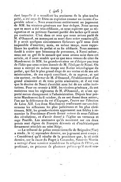 L'ami de la religion et du roi journal ecclesiastique, politique et litteraire