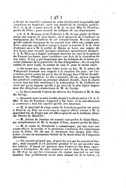 L'ami de la religion et du roi journal ecclesiastique, politique et litteraire