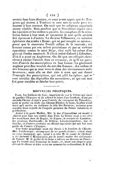 L'ami de la religion et du roi journal ecclesiastique, politique et litteraire