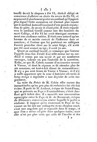 L'ami de la religion et du roi journal ecclesiastique, politique et litteraire