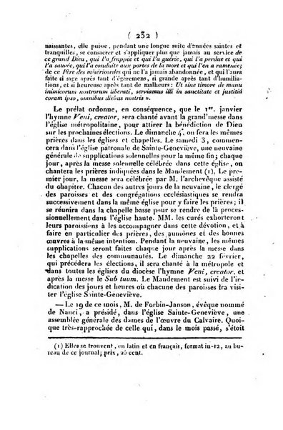 L'ami de la religion et du roi journal ecclesiastique, politique et litteraire