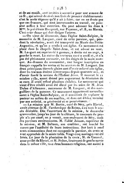 L'ami de la religion et du roi journal ecclesiastique, politique et litteraire