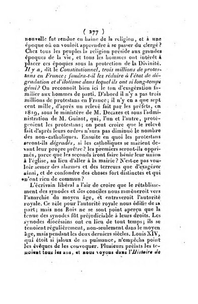 L'ami de la religion et du roi journal ecclesiastique, politique et litteraire