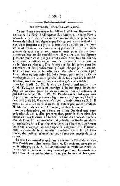 L'ami de la religion et du roi journal ecclesiastique, politique et litteraire