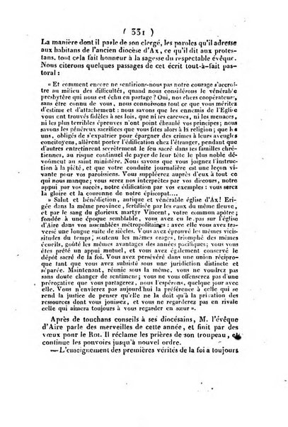 L'ami de la religion et du roi journal ecclesiastique, politique et litteraire