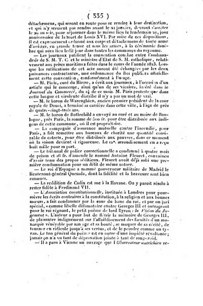 L'ami de la religion et du roi journal ecclesiastique, politique et litteraire