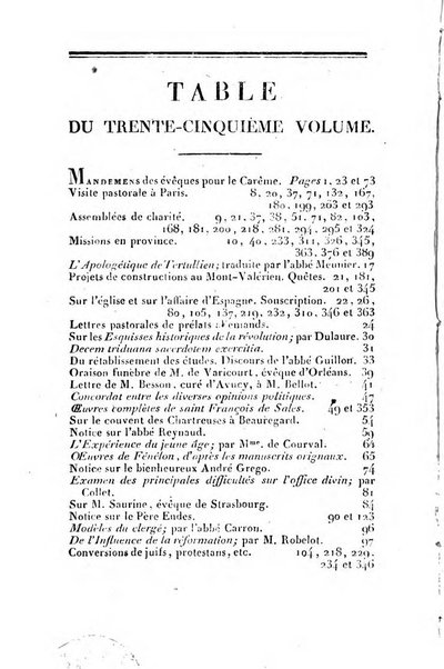 L'ami de la religion et du roi journal ecclesiastique, politique et litteraire