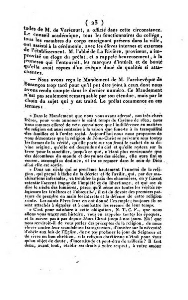 L'ami de la religion et du roi journal ecclesiastique, politique et litteraire