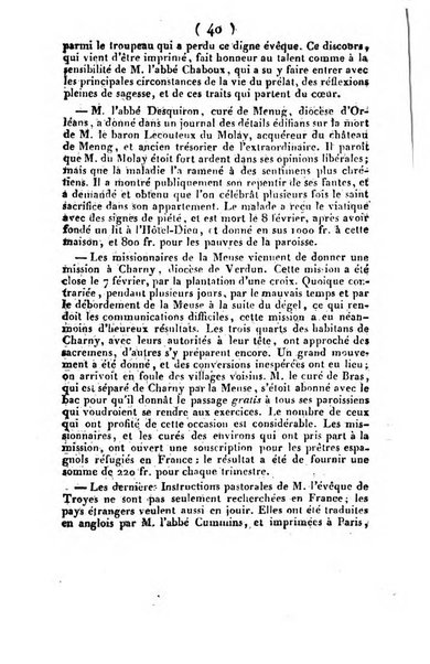 L'ami de la religion et du roi journal ecclesiastique, politique et litteraire