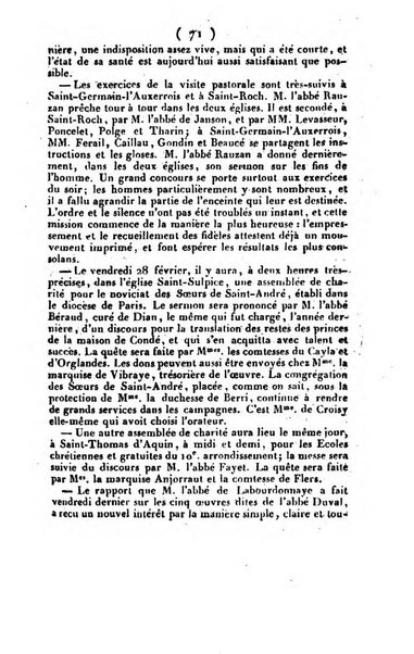 L'ami de la religion et du roi journal ecclesiastique, politique et litteraire