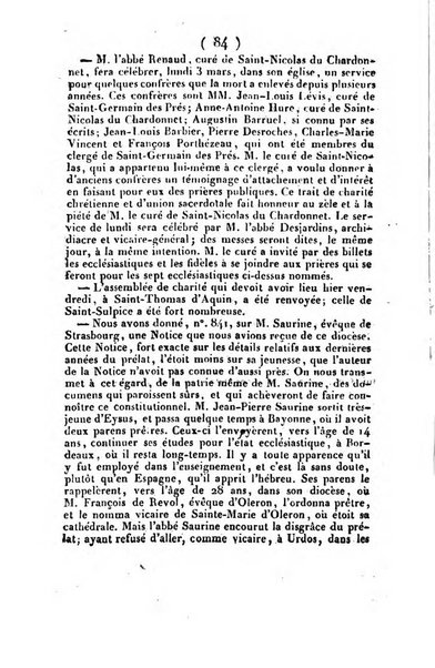 L'ami de la religion et du roi journal ecclesiastique, politique et litteraire