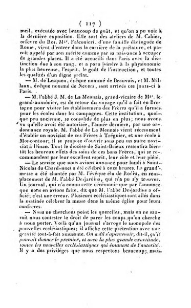 L'ami de la religion et du roi journal ecclesiastique, politique et litteraire