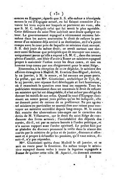 L'ami de la religion et du roi journal ecclesiastique, politique et litteraire