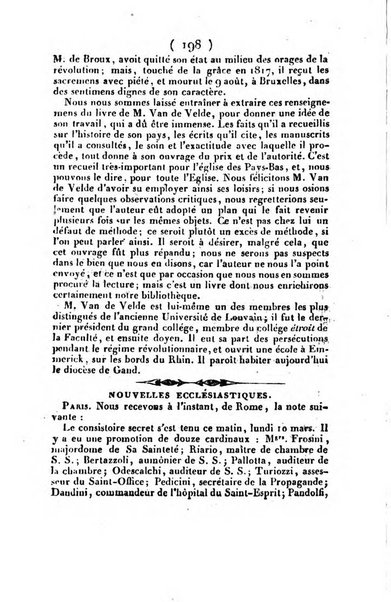 L'ami de la religion et du roi journal ecclesiastique, politique et litteraire