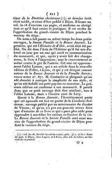 L'ami de la religion et du roi journal ecclesiastique, politique et litteraire