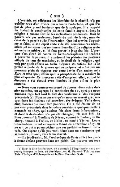 L'ami de la religion et du roi journal ecclesiastique, politique et litteraire