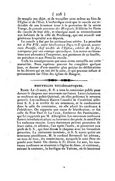 L'ami de la religion et du roi journal ecclesiastique, politique et litteraire