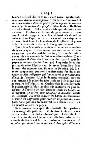 L'ami de la religion et du roi journal ecclesiastique, politique et litteraire