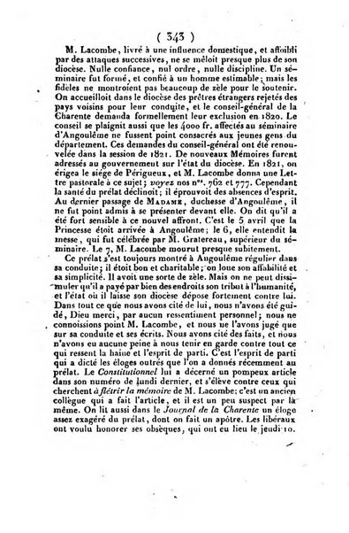 L'ami de la religion et du roi journal ecclesiastique, politique et litteraire