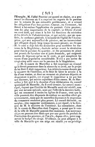 L'ami de la religion et du roi journal ecclesiastique, politique et litteraire