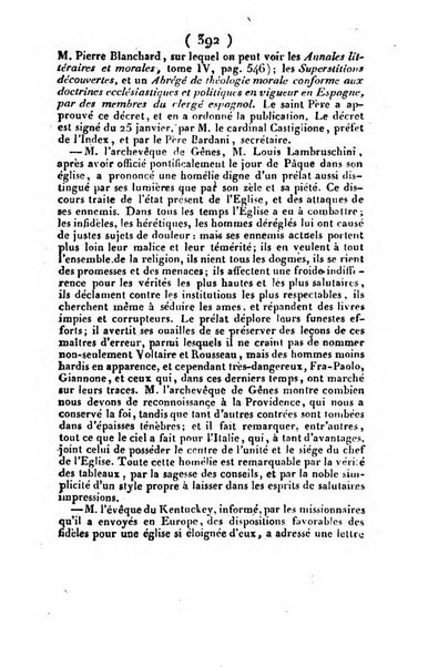 L'ami de la religion et du roi journal ecclesiastique, politique et litteraire