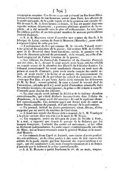 L'ami de la religion et du roi journal ecclesiastique, politique et litteraire